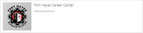Career Center YouTube Channel